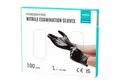 EUROPAPA Nitril-Handschuhe Medical Einmalhandschuhe Untersuchungshandschuhe (100 Stück, puderfrei ohne Latex, Gummihandschuhe) unsteril latexfrei disposible gloves