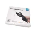 EUROPAPA® Nitril-Einmalhandschuhe 100er-Packung puderfrei latexfrei unsteril Glo