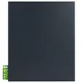 Wand-Briefkasten mit Zeitungsrolle anthrazit - MOCAVI Box 111 Postkasten mit Zeitungsfach - rostfrei, hochwertig, robust, wetterfest, modern und groß - Postbox grau deutsche Markenqualität RAL 7016