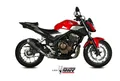 MIVV GPpro Auspuff Edelstahl Schwarz passend für HONDA CB 500 F 2019-2024