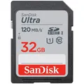 CARD SANDISK ULTRA 32GB HC MEMORY SDSDUN4-032G-GN6IM (0619659183806)