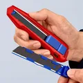 KNIPEX CutiX - Universalmesser/Cuttermesser - rot/blau