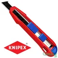 KNIPEX CutiX Universalmesser Teppichmesser Cuttermesser Stabilisierungsschiene
