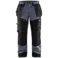 BLÅKLADER Arbeitsbundhose Handwerker Arbeitshose X1500 (1-tlg) grau|schwarz 50