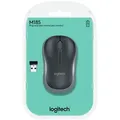LOGITECH M185 Maus, optisch, wireless/kabellos grau/schwarz