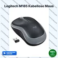 Logitech M185 Kabellose Maus 2,4 GHz mit USB-Nano-Empfänger 12 Monate Batterie