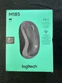 Logitech M185 Wireless Optical Maus - Grau Neu