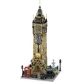 Pantasy 85008 Steampunk Clock Tower Park Klemmbaustein-Set (2460 Teile)
