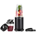 KLAMER Bullet Mixer 1000 Watt, Smoothie Maker, elektrischer Shake Mixer mit 2 Mixbehältern, 2 Klingen-Aufsätze und weiterem Zubehör