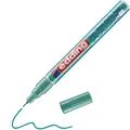 edding 780 Glanzlackmarker - grün metallic - 1 Lackmarker - extra-feine Rundspitze 0,8 mm - Lackstift für Glas, Stein, Holz, Kunststoff und Papier - wasserfest, stark deckend, sehr dünn