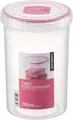 Lock & Lock LLS123, Behälter, Rund, 0,76 l, Transparent, Polypropylen (PP), Drehen