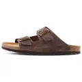 camel active aus Rindsleder Sandale braun|schwarz 45 EU