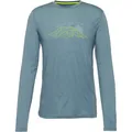 McKinley Shane III Funktionsshirt Herren in blue smoke, Größe XXL