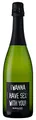 Emil Bauer Riesling Sekt "I wanna have Riesling Se(x)kt with you!" Trockener Sekt aus der Pfalz (1 x 0.75l)