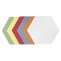 Moderationskarten 130g Wabe 16,5x19cm 500Sück sortiert