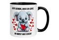Momentals Tasse Abschied – „Echt schade dass du gehst“ – Abschiedsgeschenk Kollegin, Gratis Versand · Links-&Rechtshänder · Spülmaschinenfest