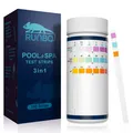 3 in 1 Pool Teststreifen für Spa 150 Stäbchen Teststreifen Wassertest Set