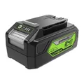 Greenworks 24V Akku - Greenworks wiederaufladbarer, leistungsstarker Akku für alle 24V Gartengeräte, 4Ah Lithium-Ionen Akku, Schnellladung, 3-stufige LED Batterieanzeige, 2 Jahre Garantie - G24B4