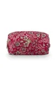 Pip Studio Coco Cosmetic Bag Medium Quilted Daisy Dreams Red 21.5x10x10.5cm