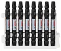 40x BOSCH Doppelklingen Schrauberbit Impact Control, T30-T30, 65 mm