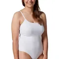 Skiny Body Damen Stringbody Cotton Bodies (Stück, 1-tlg) nachhaltig weiß 38