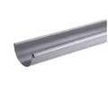 Dachrinne Titanzink 2 m lang in 3 Größen (groß-6 TLG RG 150 NG 333)