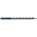 STABILO Ergonomischer Dreikant-Bleistift für Linkshänder - EASYgraph in petrol - 6er Pack - Härtegra (3.15 mm, HB, 1 x) (321/HB-6)
