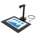 Dokumentenscanner, 16MP USB tragbar, Aufnahmegröße A4, Deskewing, Scannen von...