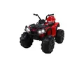 Kinderquad Bumper, Kinder-Elektroauto mit Fernbedienung, 70 Watt, Stoßdämpfer, Bremsautomatik, LED (Rot)