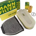 MANN Filtersatz Inspektionspaket für MERCEDES W204 S204 W212 GLK C207