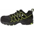 PowerSafe Sicherheitssandale Luca S1P schwarz-neongrün - 44