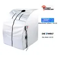 Portable Infrarot-Sauna V2 mit 2 Keramik-Heizern, Klapp-Sitz, 1.600 W