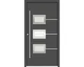 Splendoor Haustür HERA Aluminium 1100x2100 mm Anthrazitgrau DIN Links (nach inne