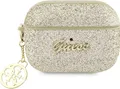 Guess 4G Glitter Flake - AirPods Pro 2 Case (Gold)