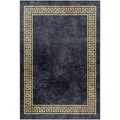 Flachwebeteppich Fiesta Schwarz ca. 200x290cm