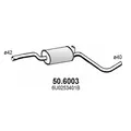 ASSO Mittelschalldämpfer 506003 für VW