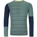 ORTOVOX Herren Unterhemd 185 ROCK'N'WOOL LONG SLEEVE M