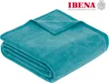 Wohndecke Luxus, IBENA, verschiedene Größen, uni, Kuscheldecke, Premium, made in Europe!