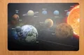 Schreibtischunterlage Sonnensystem Planeten 40 x 60 cm abwischbar Erde Mars