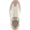 Tamaris Damen Sneaker aus Leder im Retro Look mit Wechselsohle 1-23723-44, Größe:38 EU, Farbe:Mehrfarbig - Beige - 38