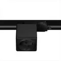 LTS Licht&Leuchten Steckdosenadapter ST-ZSchutzk/4230V sw