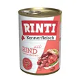 4000158910516 RINTI Kennerfleisch Beef - Nassfutter für Hunde - 400g RINTI