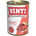 Rinti Kennerfleisch Rind 24x 400g getreidefrei, ohne Soja, Hundefutter