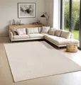 Teppich THE CARPET "Elisa", beige, B:160cm H:12mm L:220cm