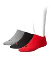 PUMA Sneaker (3 Stück) Unisex, 232 schwarz/rot, 35-38