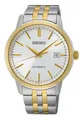 SEIKO SRPH92K1 Elegante Bicolor Automatik Herrenuhr mit Datumsanzeige neu