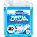 Cleanerist® Universal Waschmittel flüssig für 350 Wäschen - 10l Flüssigwaschmittel Konzentrat für bunte, helle, dunkle Wäsche - XXL Vollwaschmittel mit Frischeduft für 20-95°C, statt Pods, Pulver