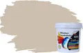 RyFo Colors Silikonharz Fassadenfarbe Lotuseffekt Trend Sandbeige 1l - bunte Fassadenfarbe, weitere Braun Farbtöne und Größen erhältlich, Deckkraft Klasse 1