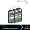 Sonax LederPflege Lotion Lederreiniger 3x250 ML
