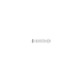 DIN 964/ISO 2010 LinsenSenkkopfschraube M6x16 Messing vernickelt Schlitz 100 Stk
